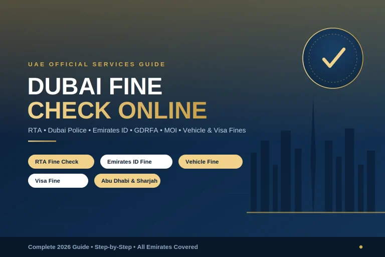 Dubai Fine Check